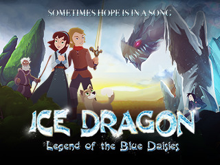 Ice Dragon Legend Of The Blue Daisies