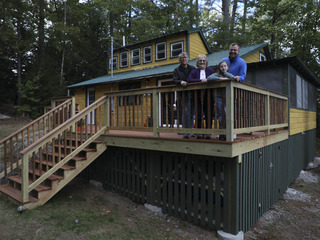 The Russell Cabin's Big Lift