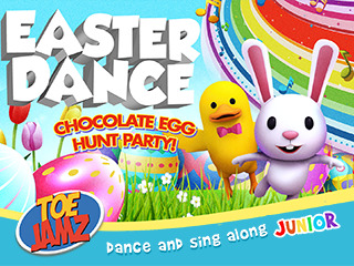 Easter Dance Chocolate Egg Hunt Party