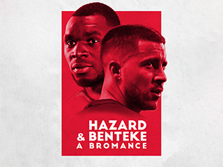 Hazard & Benteke A Bromance